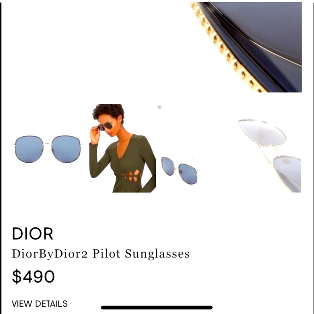 Dior Sunglasses large frame
